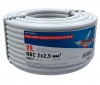 Rexant 01-8036-50 ∙ Провод соединительный ПВС 2x2,5 мм², длина 50 метров, ГОСТ 7399-97  REXANT