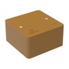 40-0460-8001 ∙ Коробка универсальная для кабель-канала безгалогенная (HF) бук 85х85х45 (152шт/кор) Промрукав