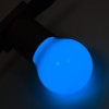 Neon-Night 405-113 ∙ Лампа шар e27 5 LED Ø45мм - синяя