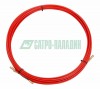 Rexant 47-1015 ∙ Протяжка кабельная REXANT (мини УЗК в бухте), стеклопруток, d=3,5 мм 15 м, красная