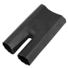 Rexant 48-2024 ∙ Термоусаживаемая перчатка на 2 жилы 24,0/13,0 мм черная REXANT ∙ кратно 5 шт