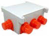 80-0890 ∙ Коробка распределительная для заливки бетоном безгалогенная (HF) 118х76х60 (68 шт/кор) Промрукав