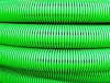 Двустенная труба ПНД гибкая дренажная д.110мм, SN6, перфорация 360град., в бухте 50м, цвет зеленый DKC 140911