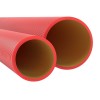 Двустенная труба ПНД жесткая для кабельной канализации д.110мм, SN12, 1030Н,  6м, цвет красный DKC 160911