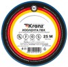 Kranz KR-09-2205 ∙ Изолента ПВХ 0,13х19 мм, 25 м, синяя KRANZ