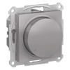 Schneider Electric Механизм светорегулятора (диммера) AtlasDesign поворотно-нажимной 315Вт алюм. SchE ATN000334