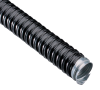 Металлорукав DN 26мм в герметичной ПВХ изоляции, Dвн 26,5 мм, Dнар 31,5, 25 м, цвет чёрный DKC 6071R-027N