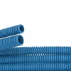 Труба ПП гибкая гофр. д.25мм, тяжёлая без протяжки, 50м, цвет синий DKC 10525