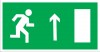 ЗнакПром Знак E11 Направление к эвакуационному выходу прямо (Пленка 150х300 мм)